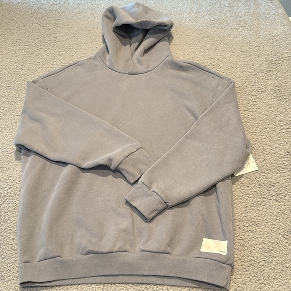 VUORI Restore Oversized Hoodie Gray Hoodie Sweater size L - Picture 2 of 10